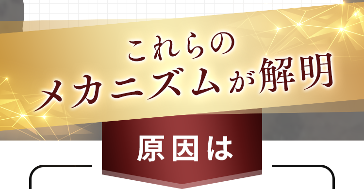 これらのメカニズムが解明