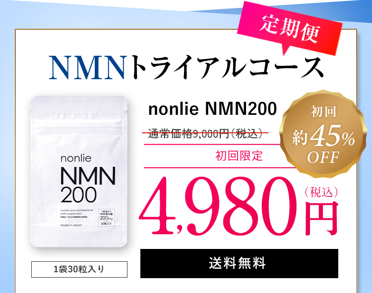 nonlie NMN200 プラス(1〜3袋) - その他